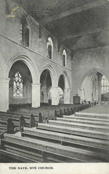 Image of Rye - St Mary's Church (Nave)