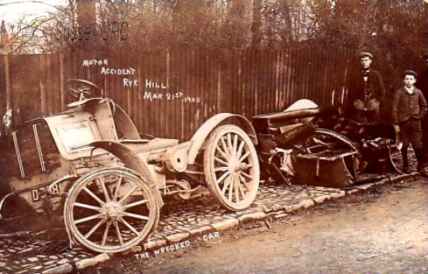 Image of Rye - Motor Accident - 1905