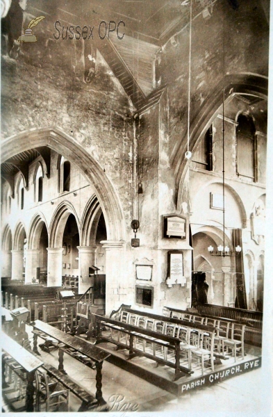 Image of Rye - St Mary's Church (Interior)