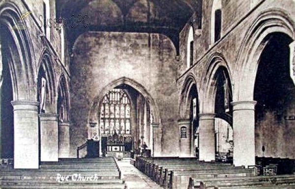 Image of Rye - St Mary's Church (interior)