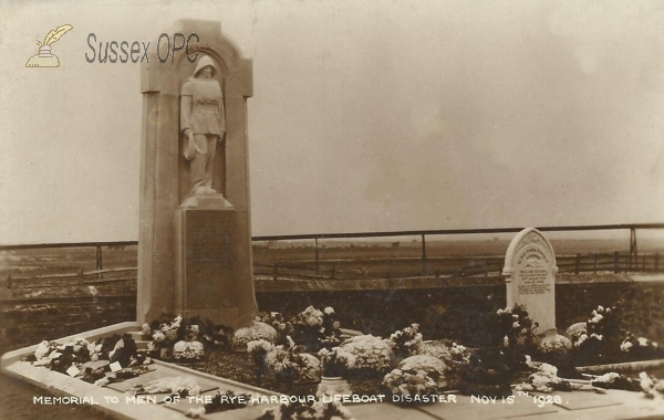 Image of Rye Harbour - Lifeboat Memorial