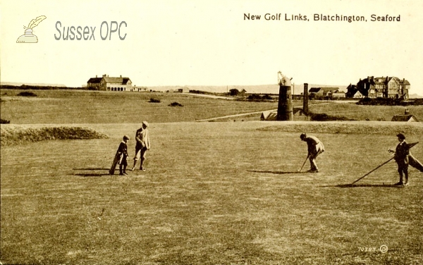 Image of Seaford - New Golf Links and Mill at Blatchington