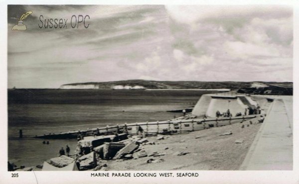 Image of Seaford - Marine Parade looking West