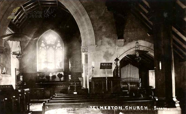 Image of Selmeston - The Parish Church (Interior)