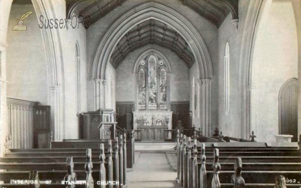Stanmer - Parish Church (Interior)