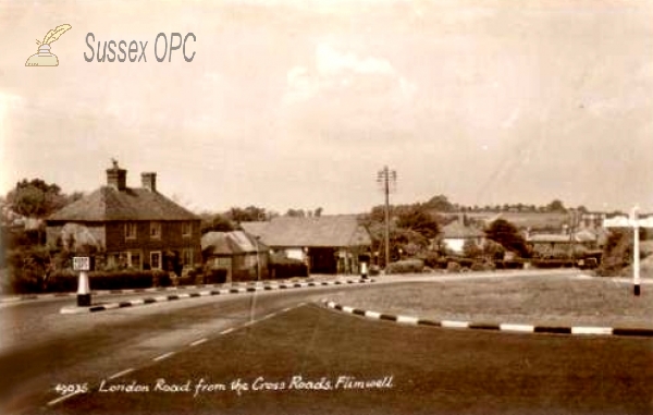Image of Flimwell - London Road from the Cross Roads