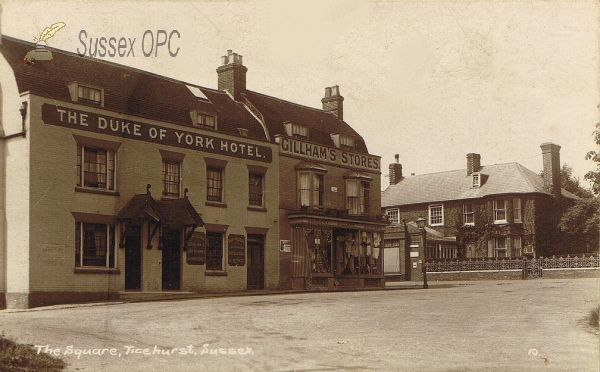 Image of Ticehurst - The Square & Duke of York Hotel