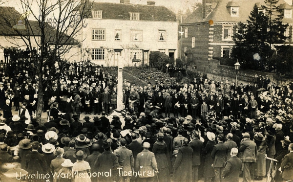 Image of Ticehurst - Unveiling War Memorial