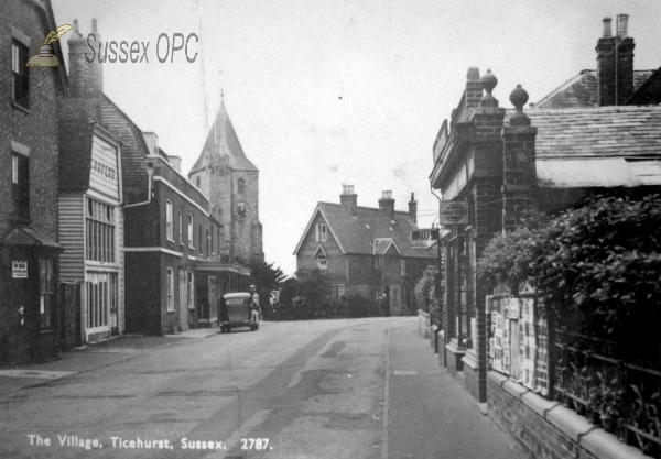 Image of Ticehurst - The village and church