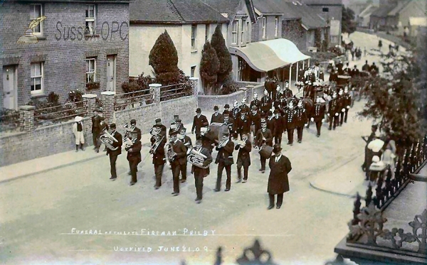 Image of Uckfield - Funeral (Fireman Philby)