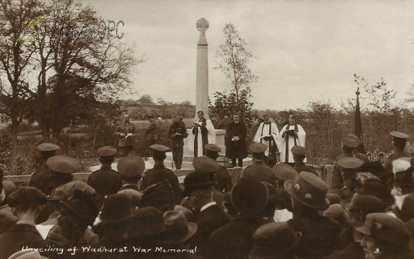 Image of Wadhurst - Unveiling War Memorial