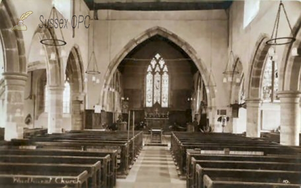 Wadhurst - St Peter & St Paul's Church (Interior, electric light)