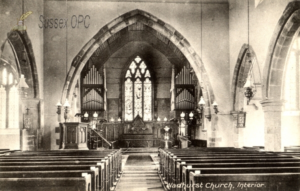 Image of Wadhurst - St Peter & St Paul's Church (interior)