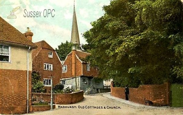Image of Wadhurst - Old Cottages & Church