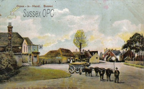 Image of Cross in Hand - Street Scene