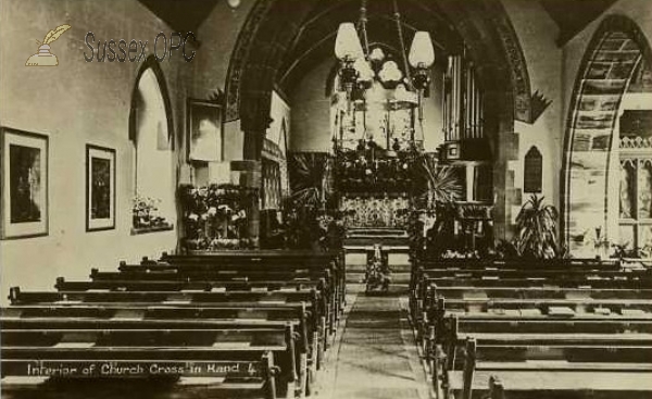 Cross in Hand - St Bartholomew's Church (interior)