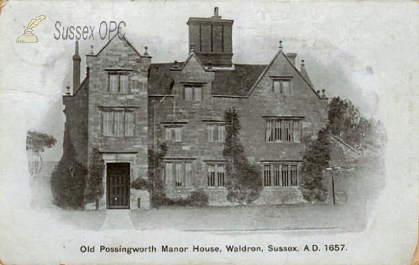 Image of Waldron - Old Possingworth Manor House (1657)