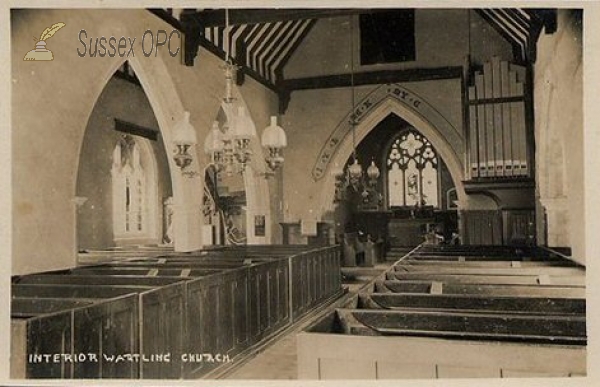 Wartling - St Mary Magdalene Church (Interior)