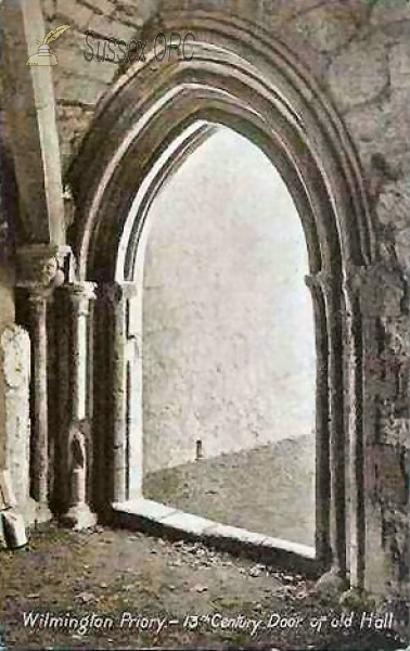 Image of Wilmington - Wilmington Priory (13th c. Hall Door)