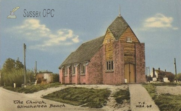Image of Winchelsea Beach - St Richard's Church
