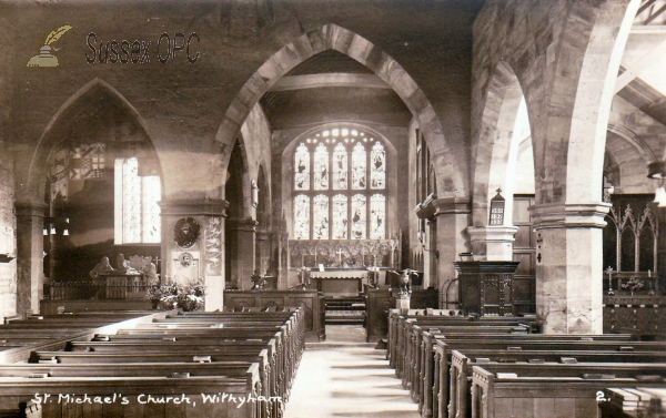 Image of Withyham - St Michael (Interior - no oil lamps)