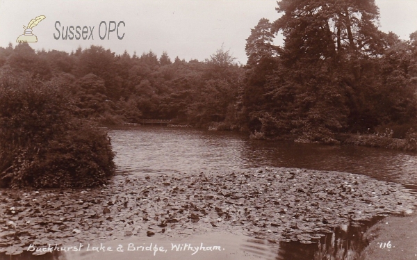 Image of Withyham - Buckhurst Lake & Bridge