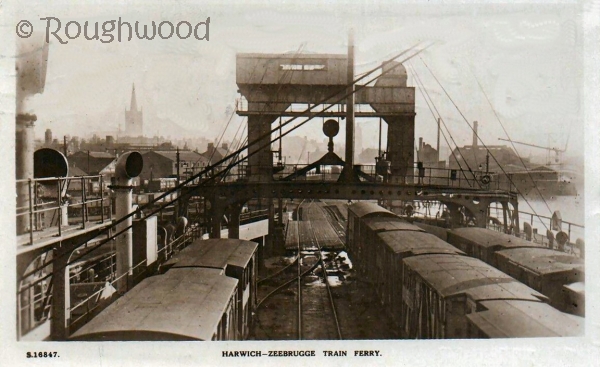 Harwich - Zeebrugge Train Ferry
