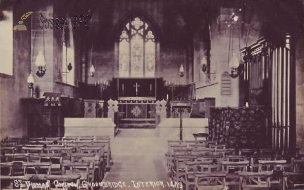 Groombridge - St Thomas Church (Interior)