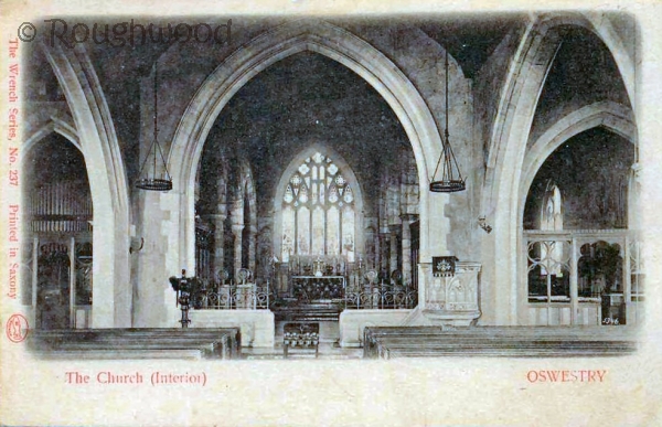 Oswestry - St Oswald's Church (Interior)