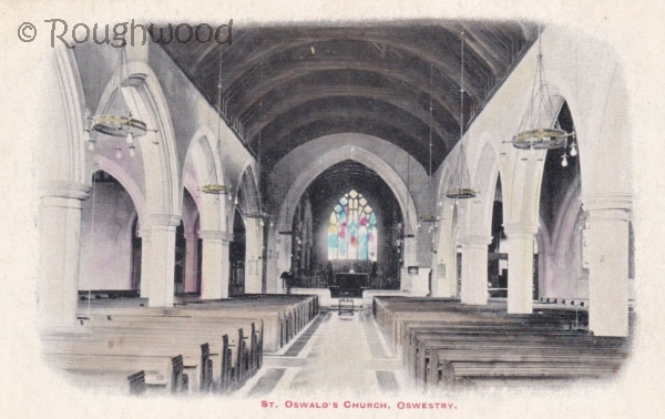 Image of Oswestry - St Oswald's Church (Interior)