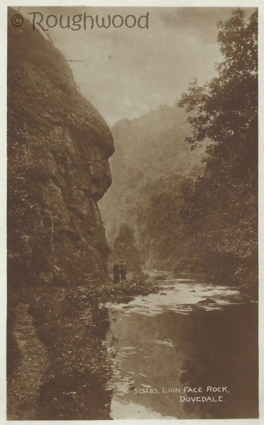 Image of Dovedale - Lion Face Rock