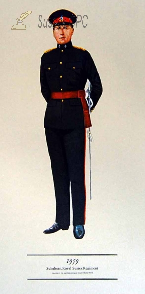 Image of Royal Sussex Regiment - Subaltern