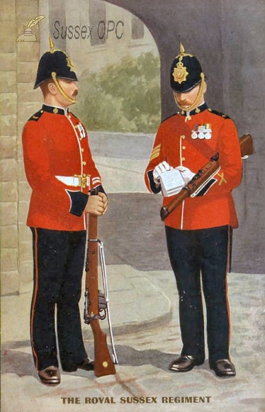Image of Royal Sussex Regiment - Uniform