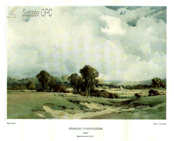 Image of Sussex - A painting by Charles Harrington