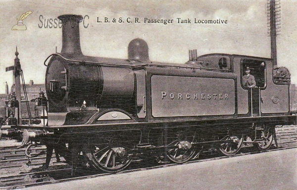 Image of London Brighton & South Coast Railway - Tank Locomotive No. 518, 