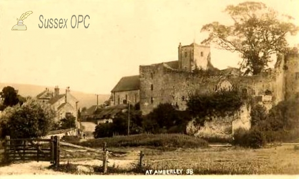 Image of Amberley - Castle and Church