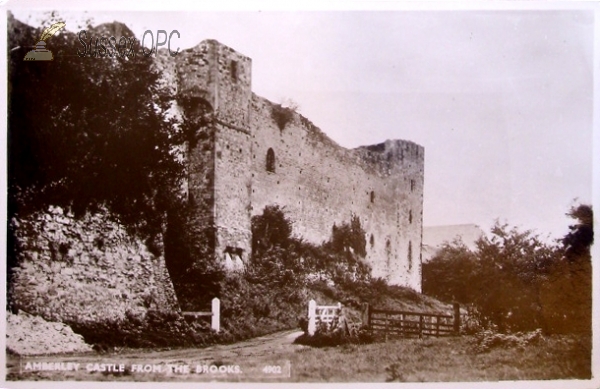 Image of Amberley - The Castle from the Brooks