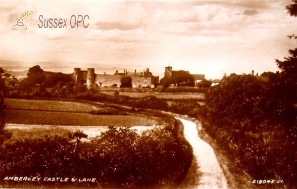Image of Amberley - The Castle and Church