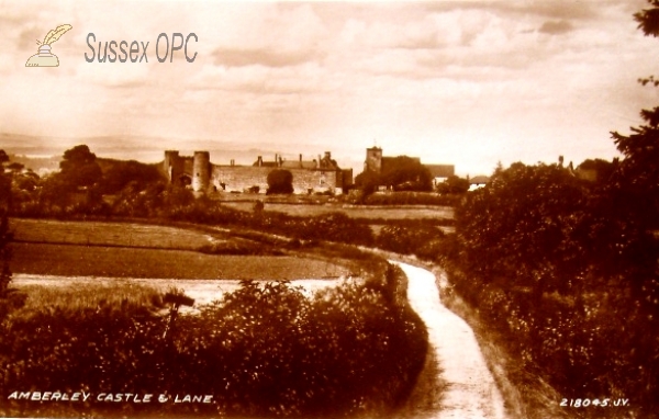 Amberley - The Castle and Church