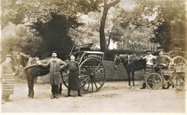 Image of Angmering - Butcher delivery vehicles 