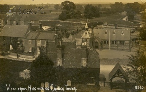 Image of Angmering - View from church tower (School)