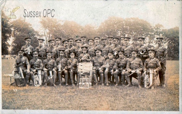 Arundel - Arundel Camp, Royal Sussex Regiment Band