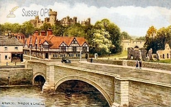 Image of Arundel - Bridge & Castle