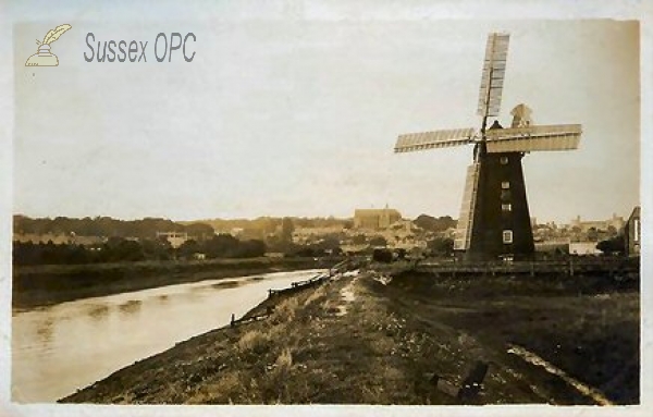 Image of Arundel - Windmill & River Arun