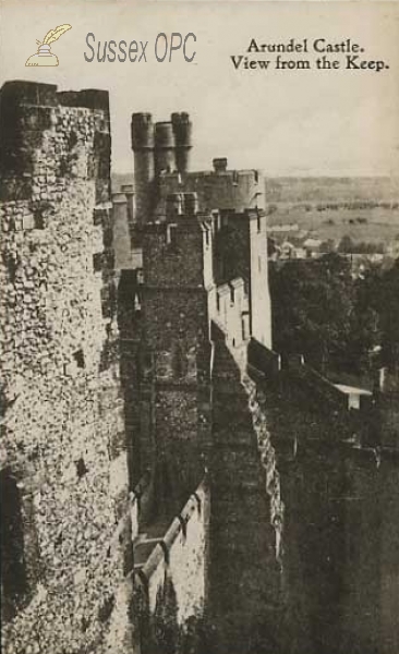 Image of Arundel - The Castle from the Keep