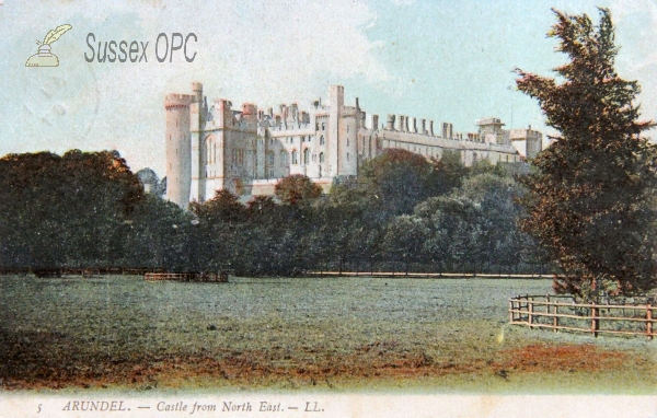 Arundel - Castle (from north east)