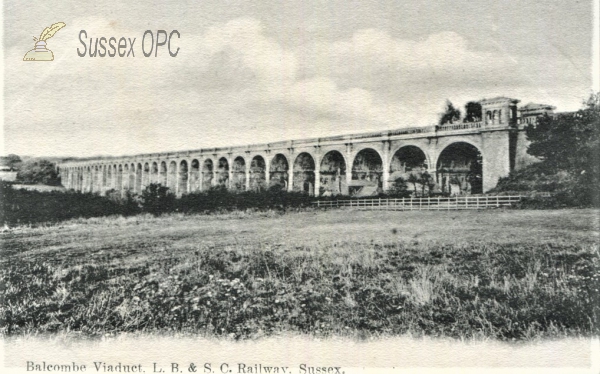 Image of Balcombe - Railway Viaduct (Caption variant)
