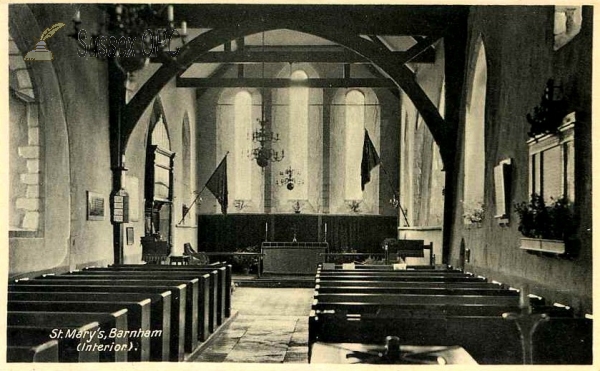 Barnham - St Mary's Church (Interior)