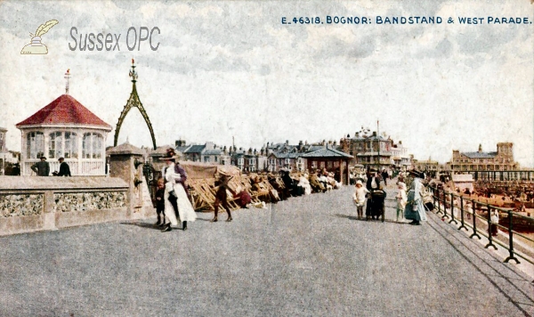 Image of Bognor - Bandstand & West Parade