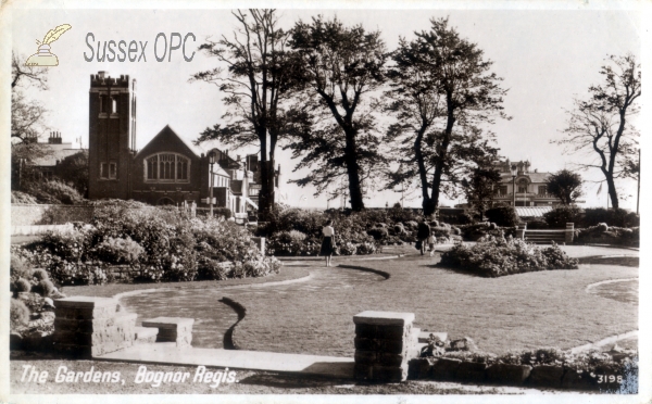 Bognor - The Gardens & Methodist Church